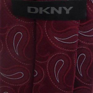 DKNY, neck tie, 100% silk